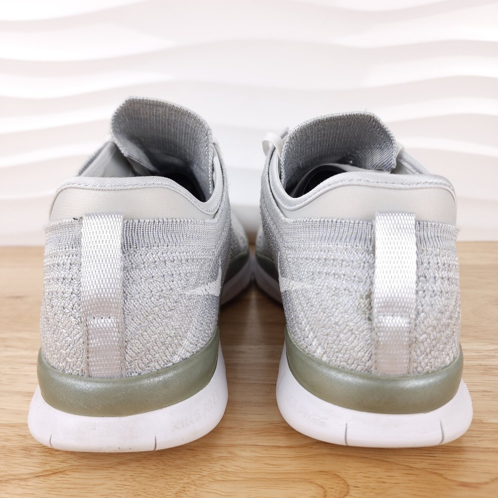 Nike Women's Silver Knit Athletic Shoes. Excellent condition. - Picture 9 of 14